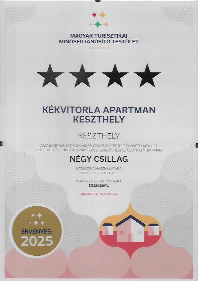 Kekvitorla Apartman Keszthely Zewnętrze zdjęcie
